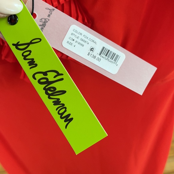 Sam Edelman Coral Dress, NWT! - Picture 8 of 8